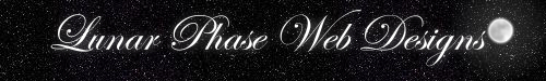 Lunar Phase Web Designs - Wide